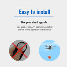 Load image into Gallery viewer, Lightweight 30g Airdrop System for DJI Mini 4K/Pro: Fun Gift Delivery Device