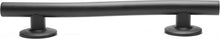 Load image into Gallery viewer, 18'' ADA Compliant Wave-Shaped Grab Bar in Matte Black - 500 lbs Support