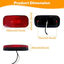 Load image into Gallery viewer, Versatile 12V LED Clearance Light Set - 6 Amber, 6 Red Lights for Trucks and RVs