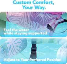 Load image into Gallery viewer, Adult Inflatable Lounge Chairs - 2 Pack, Tropical Pool Floats in Bright Colors