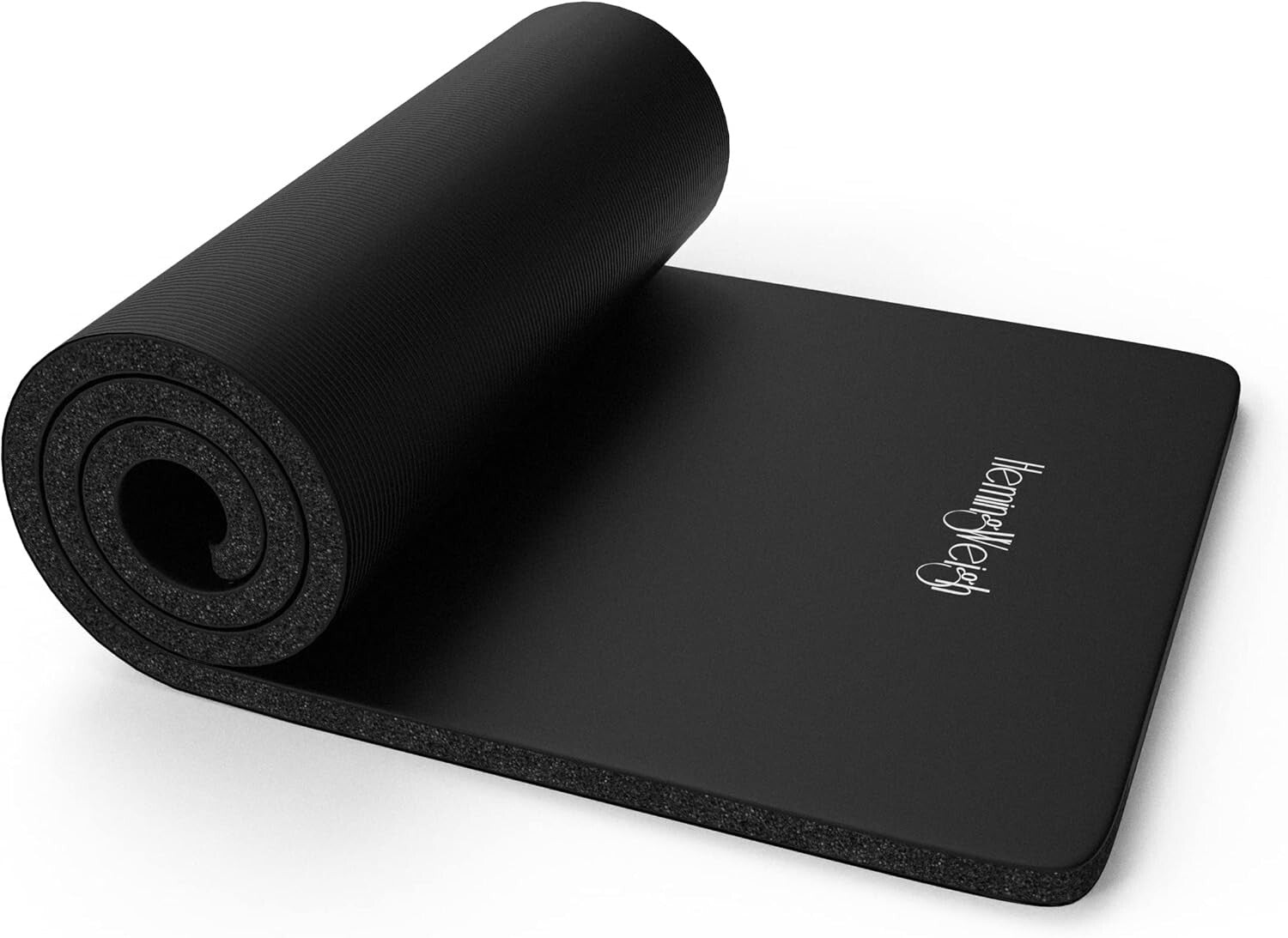 1-Inch Extra Thick Non-Slip Yoga Mat - Lightweight & Portable for Home Workouts