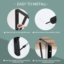 Load image into Gallery viewer, Versatile Wall Shelf Brackets - 12 Pack L 14'' x H 10'' for Easy Installation