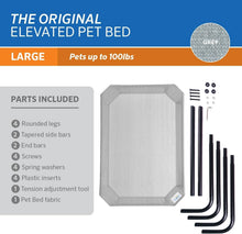 Load image into Gallery viewer, Lightweight &amp; Eco-Friendly Elevated Dog Bed - Joint Support for All Life Stages
