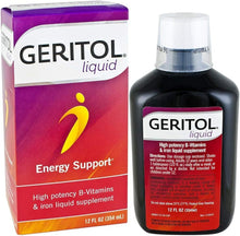 Load image into Gallery viewer, Everyday Liquid Energy Support with B-Vitamins &amp; Iron - Gluten-Free Supplement