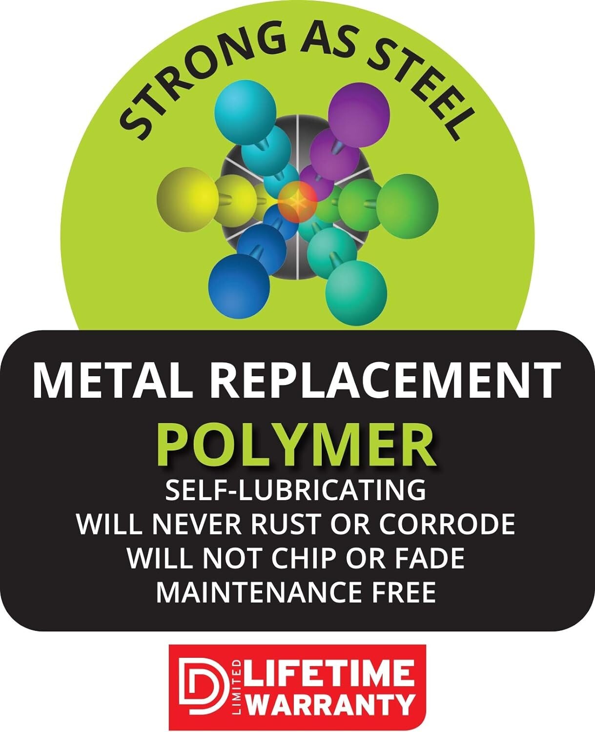 Durable Self-Closing Gate Hinges with Tension Adjustment - Pool Safety Black