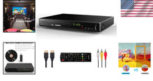 Load image into Gallery viewer, Lightweight Blu-Ray Player with USB Input &amp; Dolby Surround Sound - Black