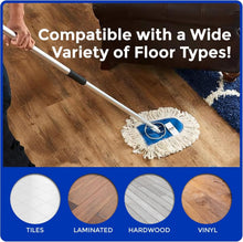 Load image into Gallery viewer, Versatile Heavy-Duty Dust Mop - Ideal for Hardwood Floors &amp; Commercial Use