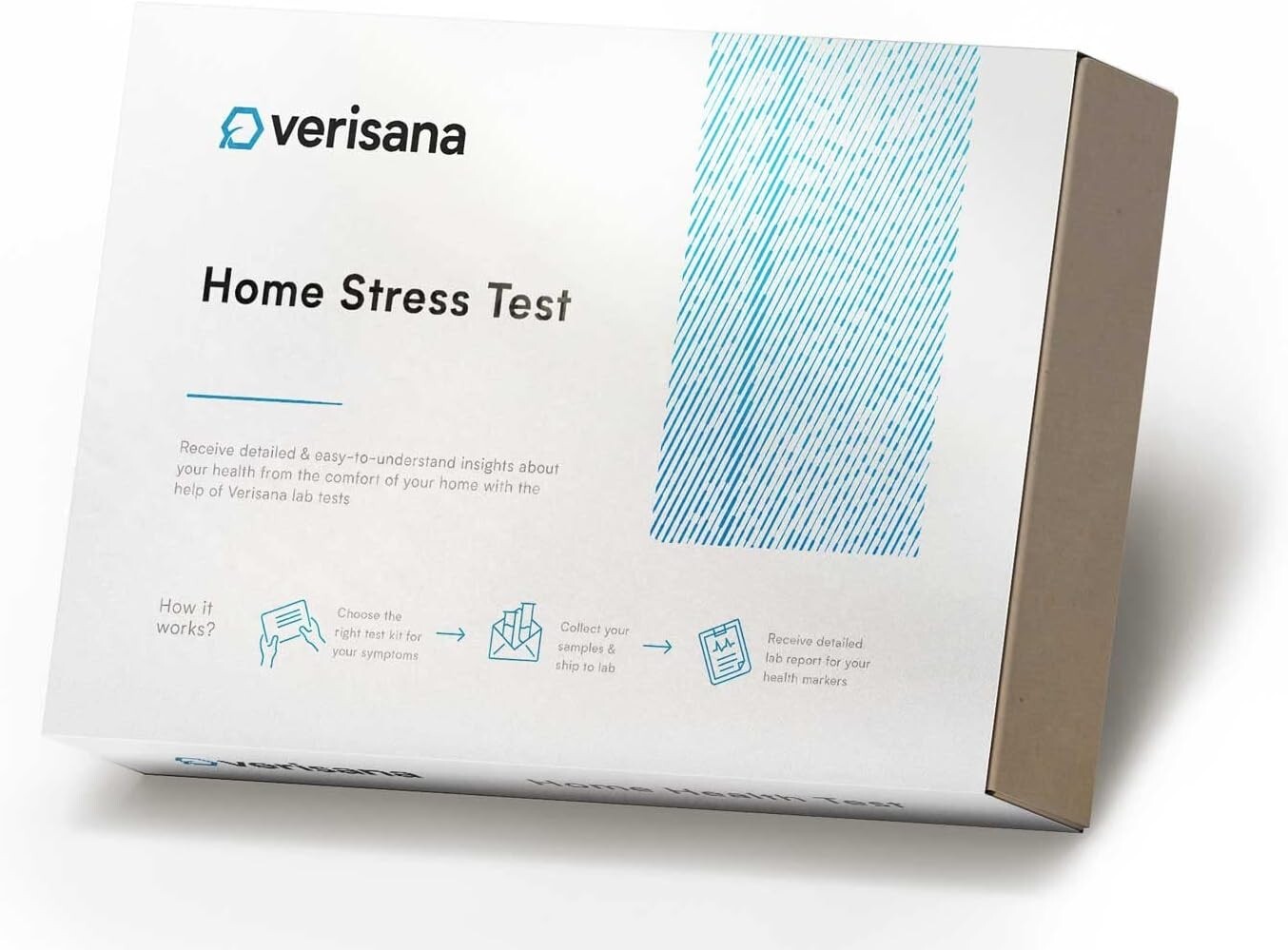 Reliable At-Home Cortisol Testing Kit - 4 Daily Measurements for Your Well-being