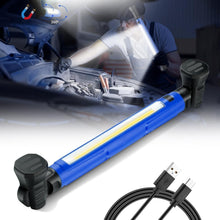 Load image into Gallery viewer, Multi-Functional Rechargeable LED Work Light with Hooks &amp; USB Output, 3000LM