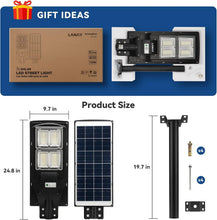 Load image into Gallery viewer, Energy Efficient Solar Street Lights Pack – 1000LM Brightness &amp; Remote Control