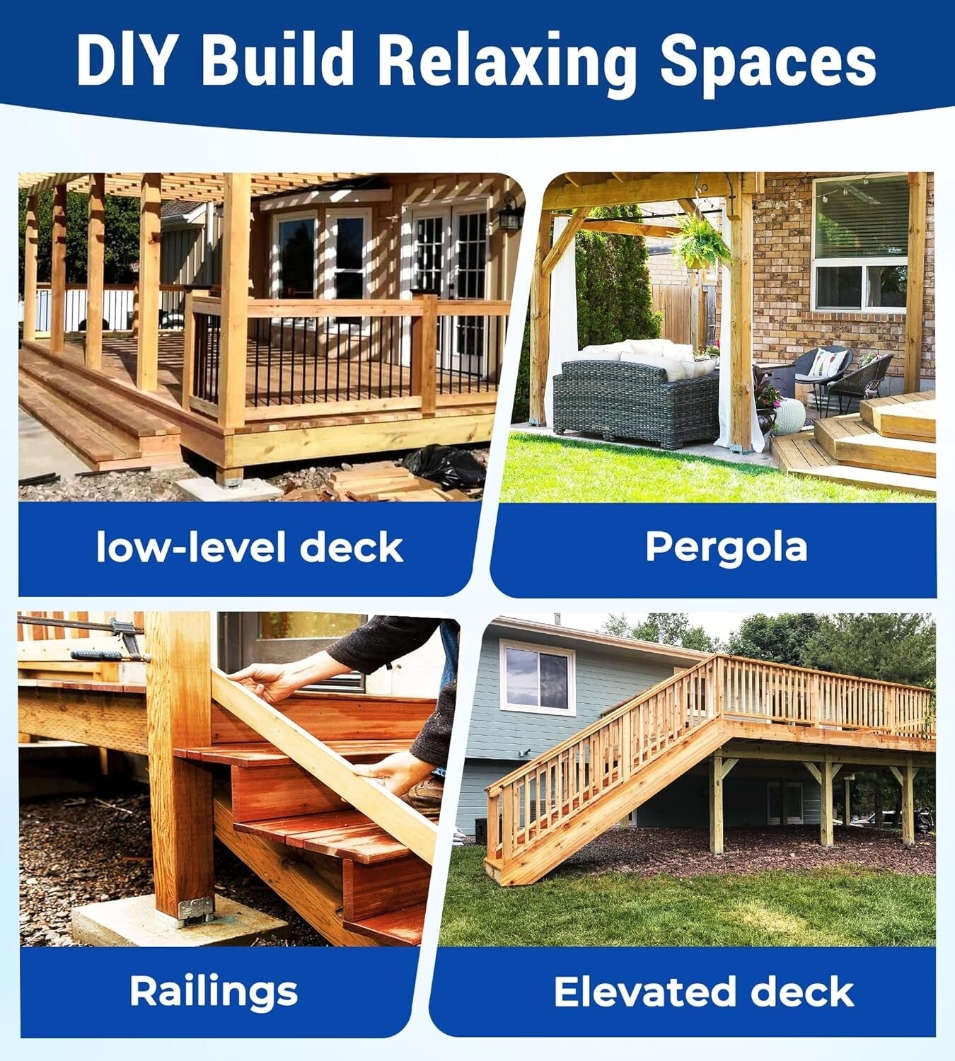 Durable 6x6 Metal Post Base Brackets with 1-Inch Standoff for Optimal Protection