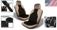 Load image into Gallery viewer, Ventilated Beaded Seat Cushion with Gentle Massage - Perfect for Cars &amp; Offices