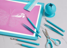 Load image into Gallery viewer, Premium A4 Light Board with Weeding Tools &amp; Scrap Collector for Easy Crafting