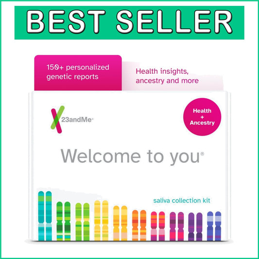 Easy Saliva Collection DNA Test Kit with Fast Health Reports - Control Your Data