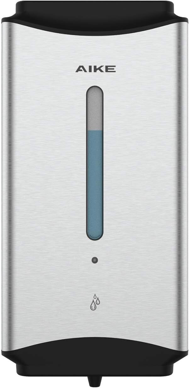 Brushed Stainless Steel 1100ml Soap Dispenser - Adjustable & Durable Design