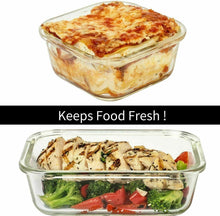 Load image into Gallery viewer, Versatile 24-Piece Glass Food Containers - Airtight, Dishwasher &amp; Microwave Safe
