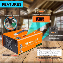 Load image into Gallery viewer, Lightweight 4500Psi PCP Compressor - Built-In Adapter &amp; Auto-Shutoff Feature