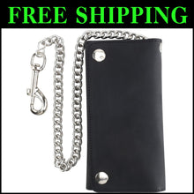 Load image into Gallery viewer, Handmade Distressed Leather Wallet with Ample Storage - Vintage Men's Accessory