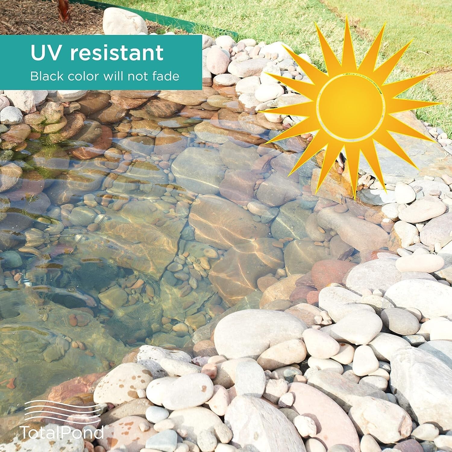 Premium 13x20 ft. PVC Pond Liner - Durable, UV-Resistant & Easy to Install