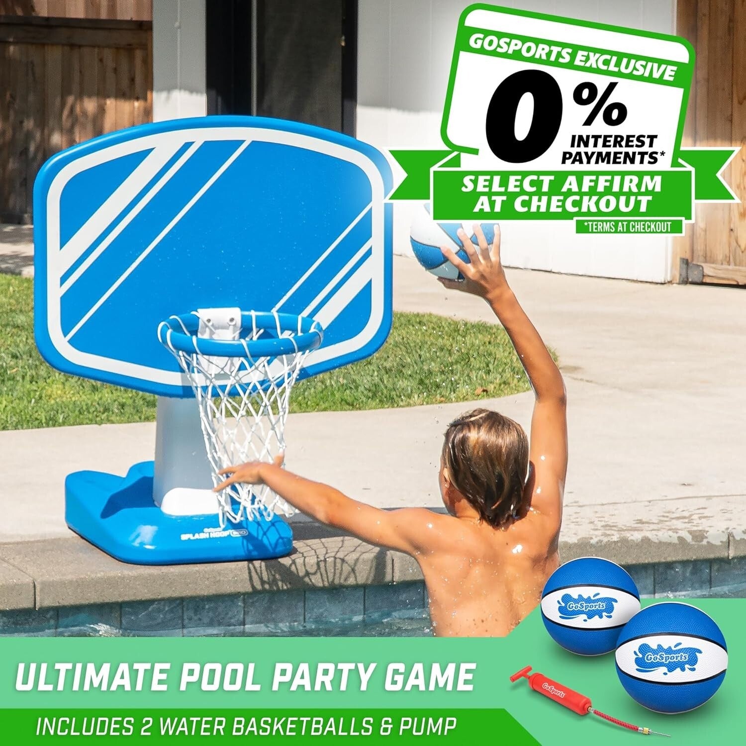 Exciting Inflatable Basketball Game for Pools - Includes Pump and Basketballs