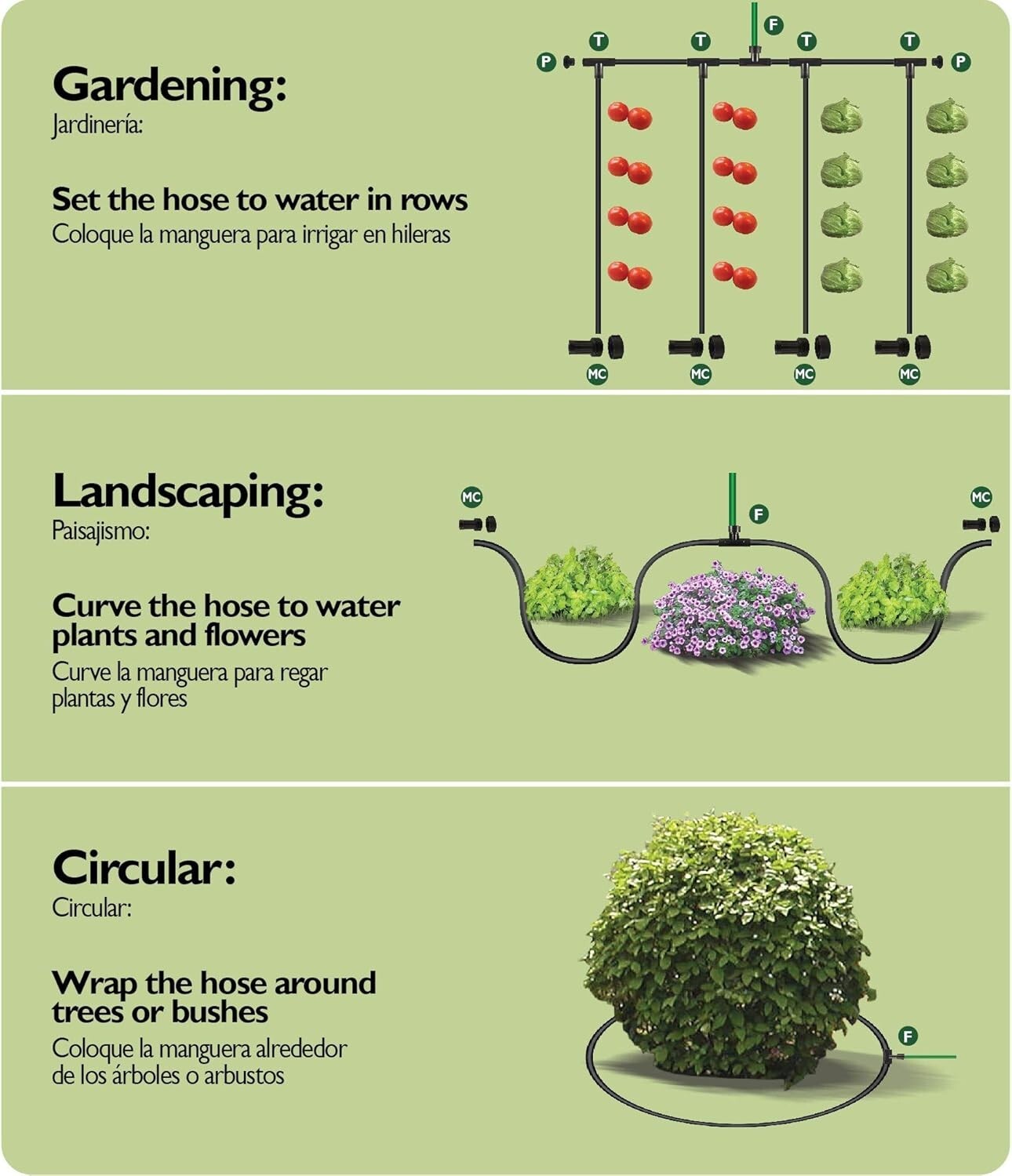Durable 100-ft Soaker Hose Kit with 20 Connectors for Efficient Plant Watering