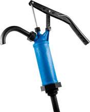 Load image into Gallery viewer, Blue Lever Action Drum Pump for 15 to 55 Gallon Drums - Efficient Fluid Transfer