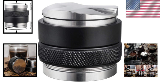 58mm Dual-Head Espresso Tamper & Distributor for Perfect Coffee Preparation