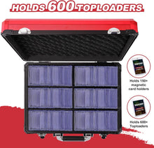 Load image into Gallery viewer, Premium Rigid Storage Box for Trading Cards - EVA Foam Interior Included