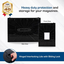 Load image into Gallery viewer, Efficient Organizing with Stackable Magazine and Comic Bins - 15.5 x 9.13 Inches