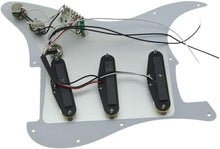 Load image into Gallery viewer, Loaded Vintage Tortoise Pickguard for USA/Mexico Fender Stratocaster Guitars