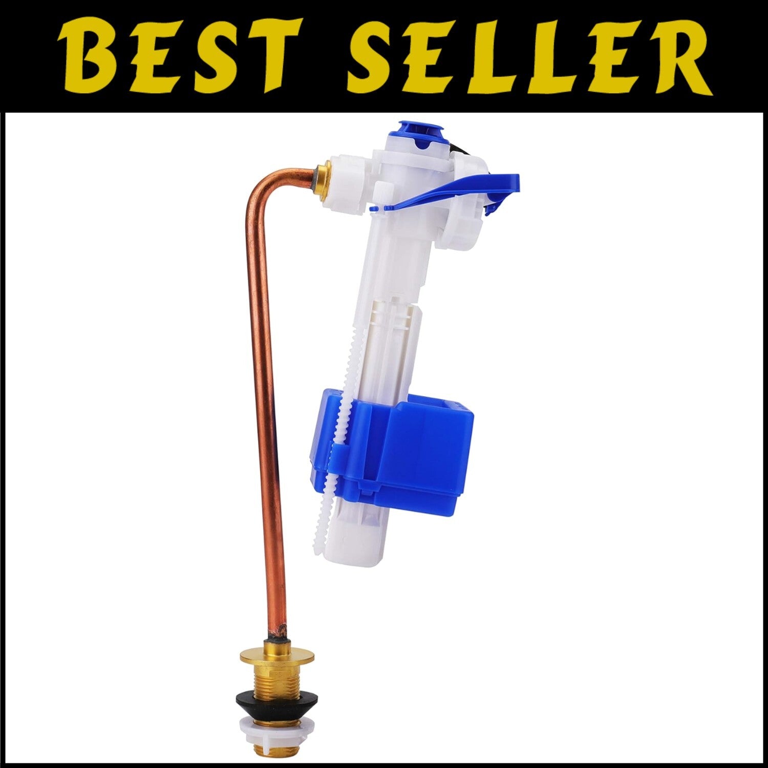 Eco-Friendly Silent Fill Valve Assembly - Compatible with Multiple Toilet Models