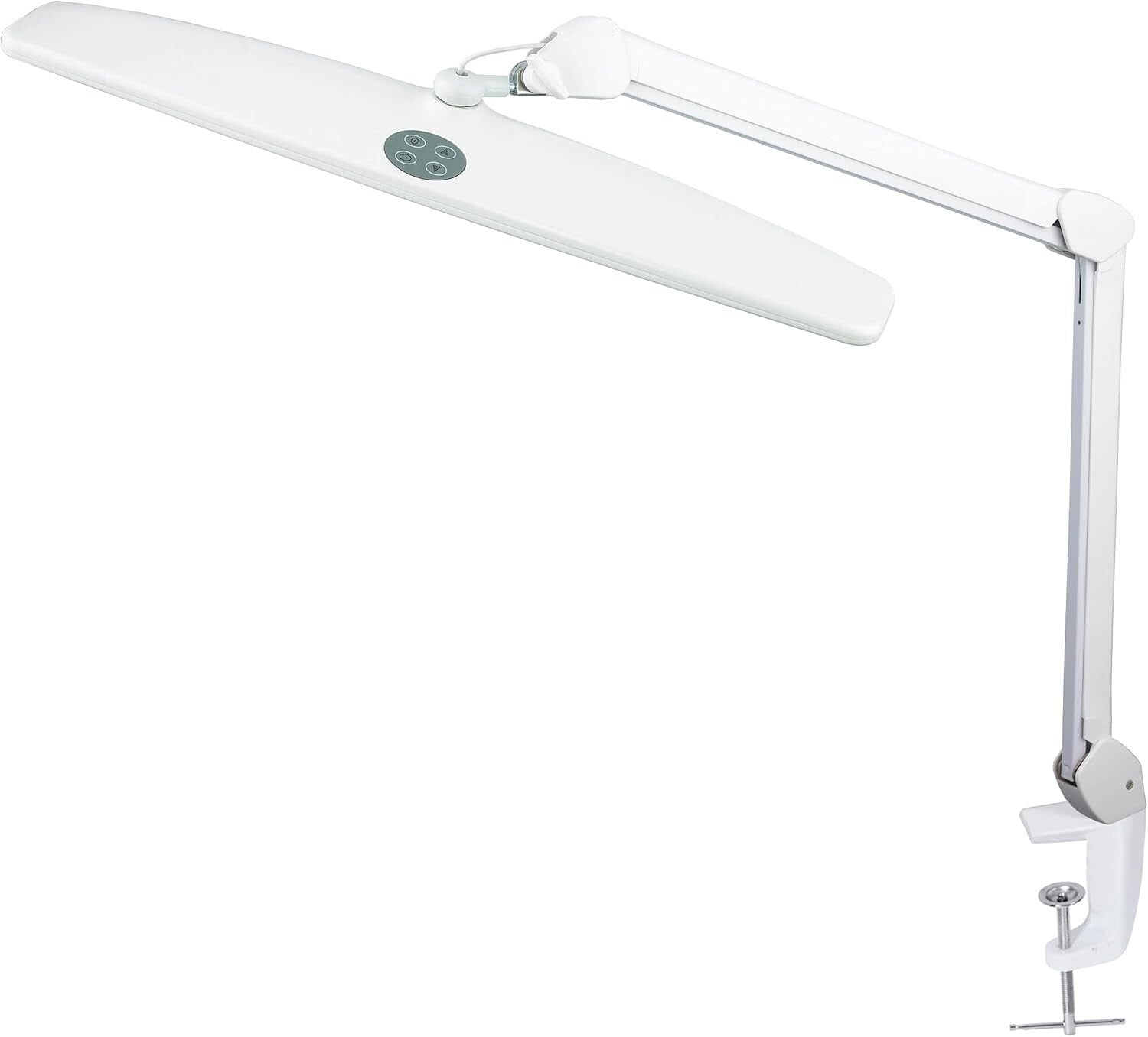 Lacquered LED Task Lamp - 84PS SMD, 3 Modes, Clamp Mount for Home & Office