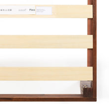 Load image into Gallery viewer, Queen Solid Wood Platform Bed with Wooden Slats - No Box Spring Required