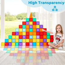 Load image into Gallery viewer, Durable 138PCS Magnetic Blocks Set with Cars - Creative Montessori Learning