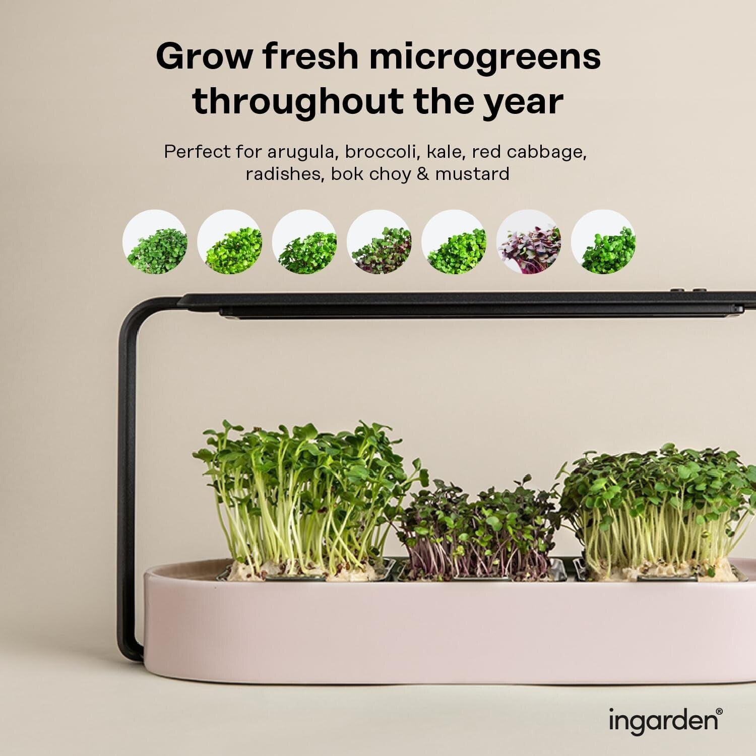 Indoor Hydroponic Microgreens Growing Kit - Eco-Friendly & Fast-Growing Solution