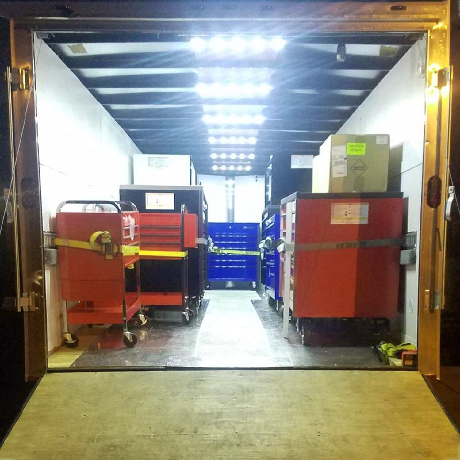 Energy-Saving 12V LED Interior Lights - 200 High Brightness Modules for Vehicles