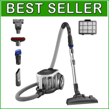 Load image into Gallery viewer, Compact Bagless Vacuum Cleaner with Adjustable Suction - Excellent for Home Use