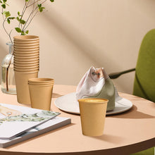 Load image into Gallery viewer, Stylish and Sturdy 8oz Kraft Paper Cups - Perfect for Any Celebration, 1000 Pack