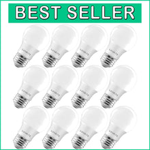 Load image into Gallery viewer, 12 A15 Dimmable LED Bulbs for Indoor/Outdoor Use - 600 Lumens, 3000K Soft White