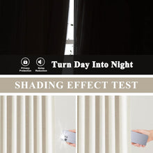 Load image into Gallery viewer, Elegant Natural Pinch Pleat Blackout Curtains - 120" Length, Eco-Friendly