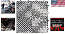 Load image into Gallery viewer, Self-Draining Open Rib Garage Tiles - Easy Install 48-Pack for Maximum Safety