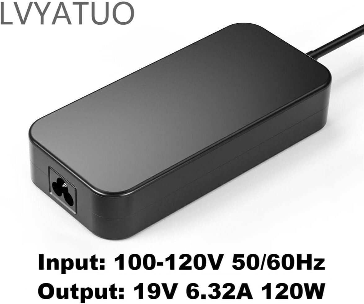 Durable 120W Asus Laptop Charger 19V 6.32A - Fast Charge and Protection Features