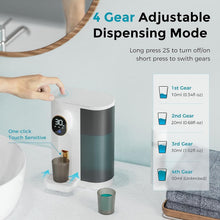 Load image into Gallery viewer, Convenient Wall-Mounted Automatic Mouthwash Dispenser for Modern Bathrooms