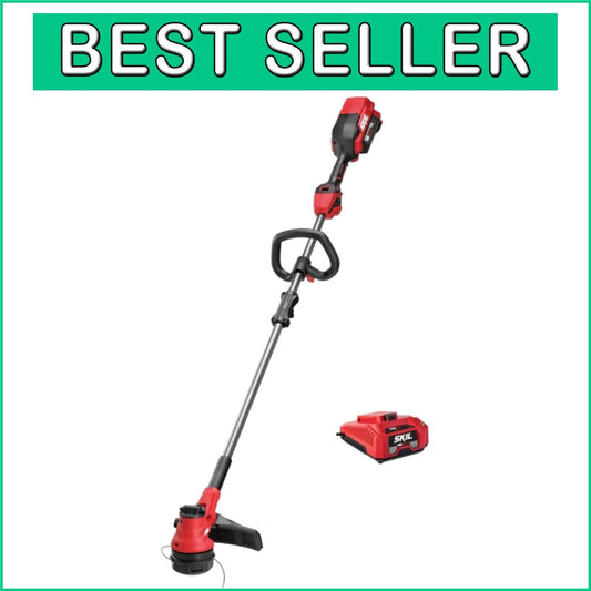 PWR CORE 40V Brushless String Trimmer Kit - 15-Inch Cutting Width, Fast Charging