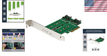 Load image into Gallery viewer, Multi-Compatible 3-Port M.2 SSD Adapter Card for Enhancing Storage &amp; Performance