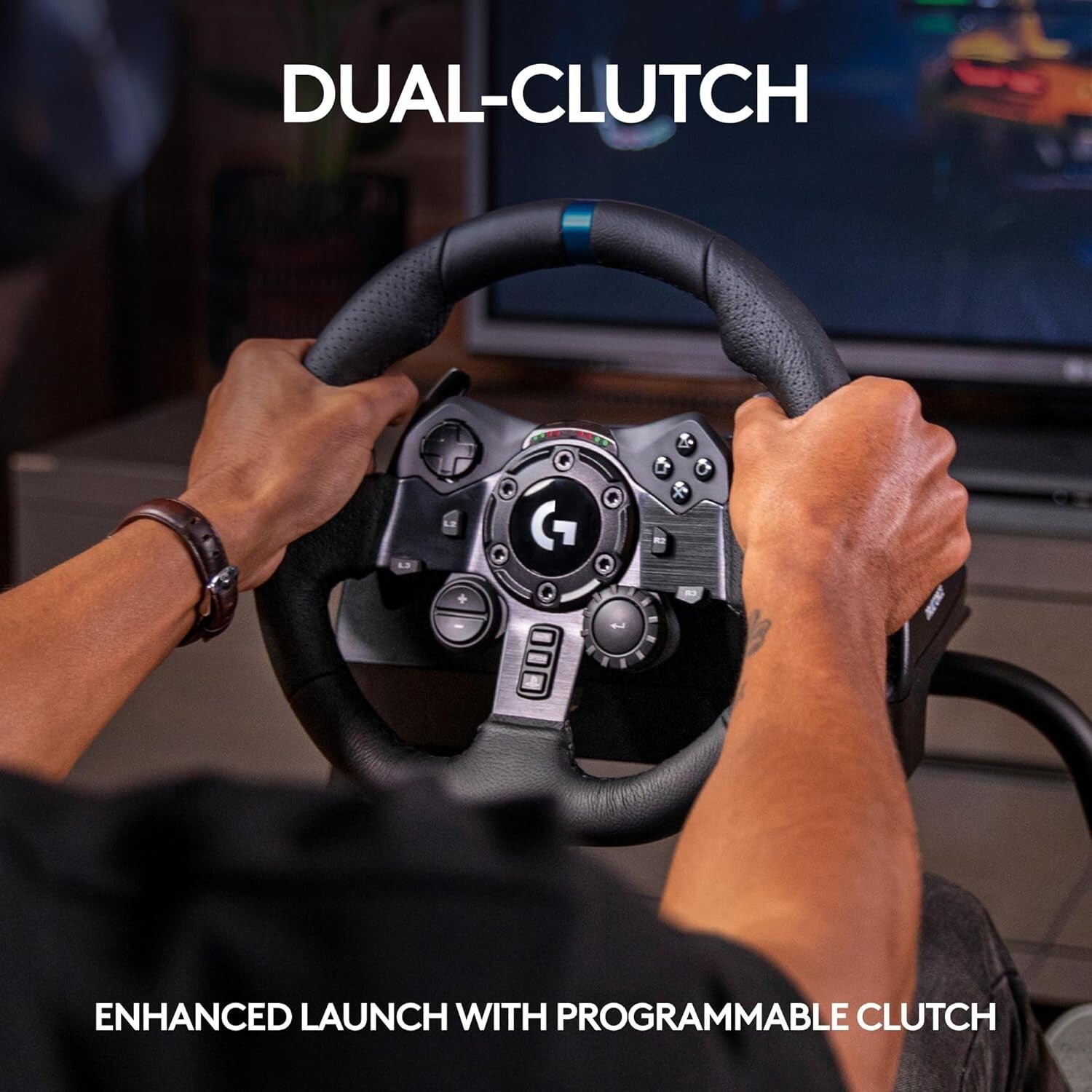 923 Racing Wheel & Pedals with TRUEFORCE - Ultimate PS5 & PC Gaming Experience