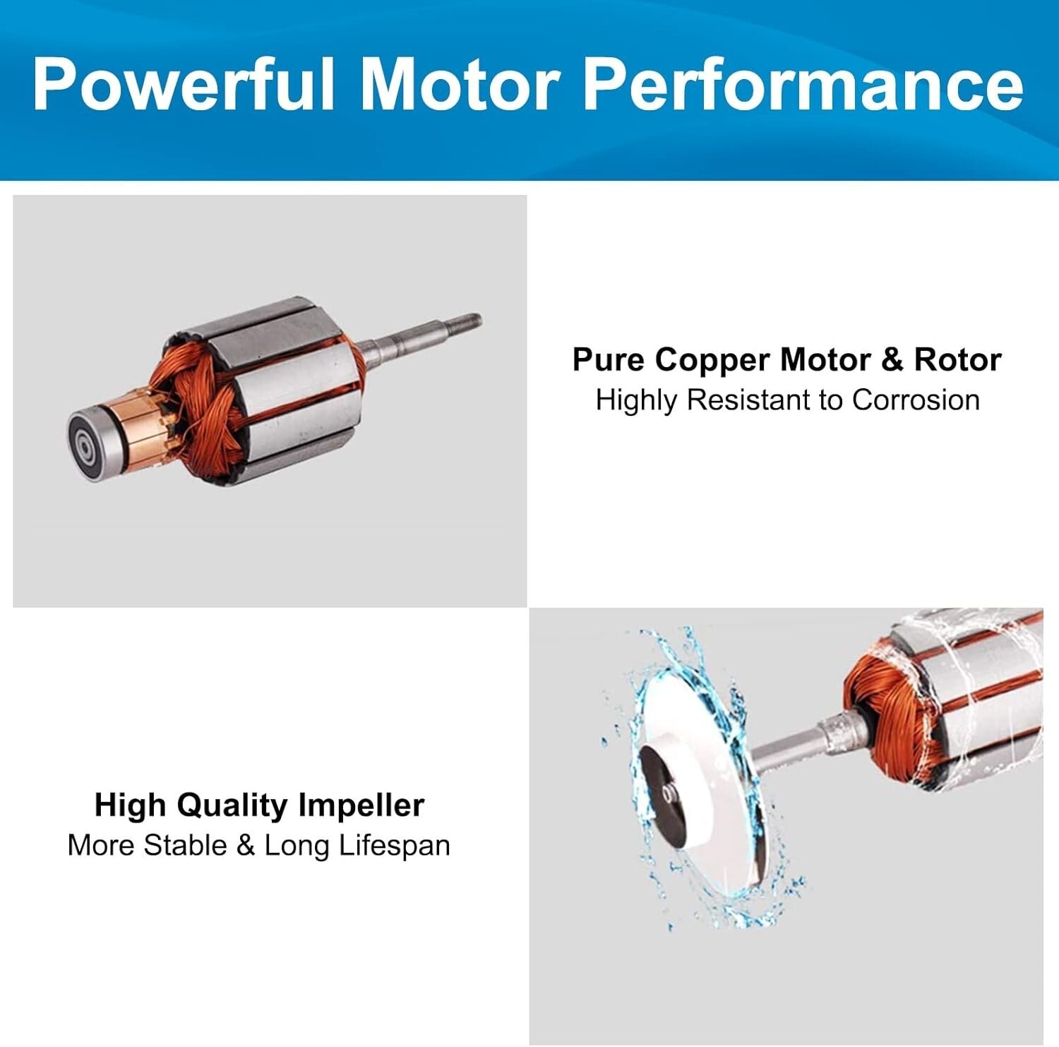 Stainless Steel 12V Submersible Pump with 230ft Max Lift - Ideal for Livestock