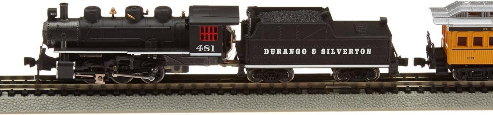 N Scale Durango & Silverton Electric Train Set - Ideal for Experienced Hobbyists