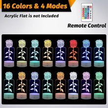 Load image into Gallery viewer, Energy Efficient 3D LED Display Bases - 12 Pack with Remote Control &amp; USB Power