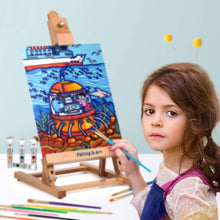 Load image into Gallery viewer, Complete Kids Painting Set with Table Easel &amp; 43-Piece Art Supplies
